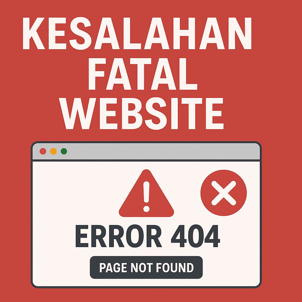 Kesalahan Fatal Website