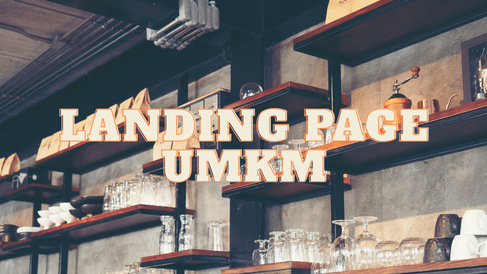 landing page umkm